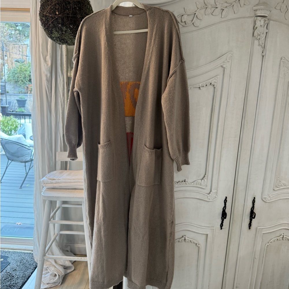 Cozy Tan Women's Sweater Cardigan I have two of them